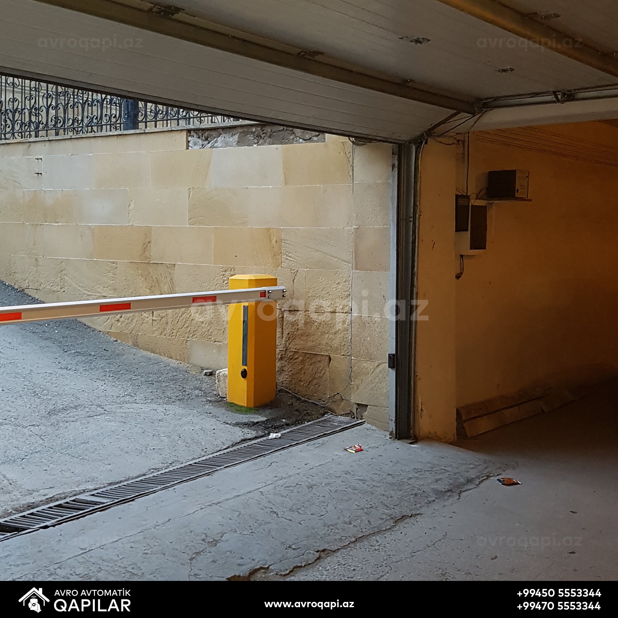 Avtomatik Baryer sistemləri. Şlaqbaumlar ( Türkiyə Səfirliyinin yanı )